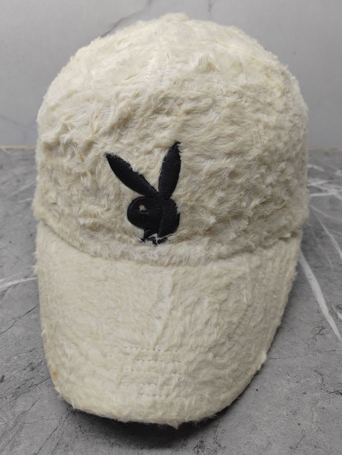 Playboy Vintage Playboy Fur Style Cap Hat Size ONE SIZE - 1 Thumbnail