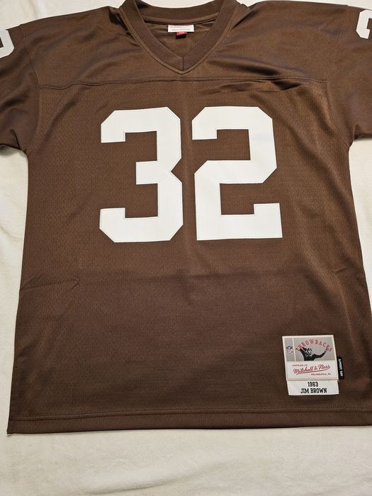 Jim Brown Mitchell and Ness Jersey