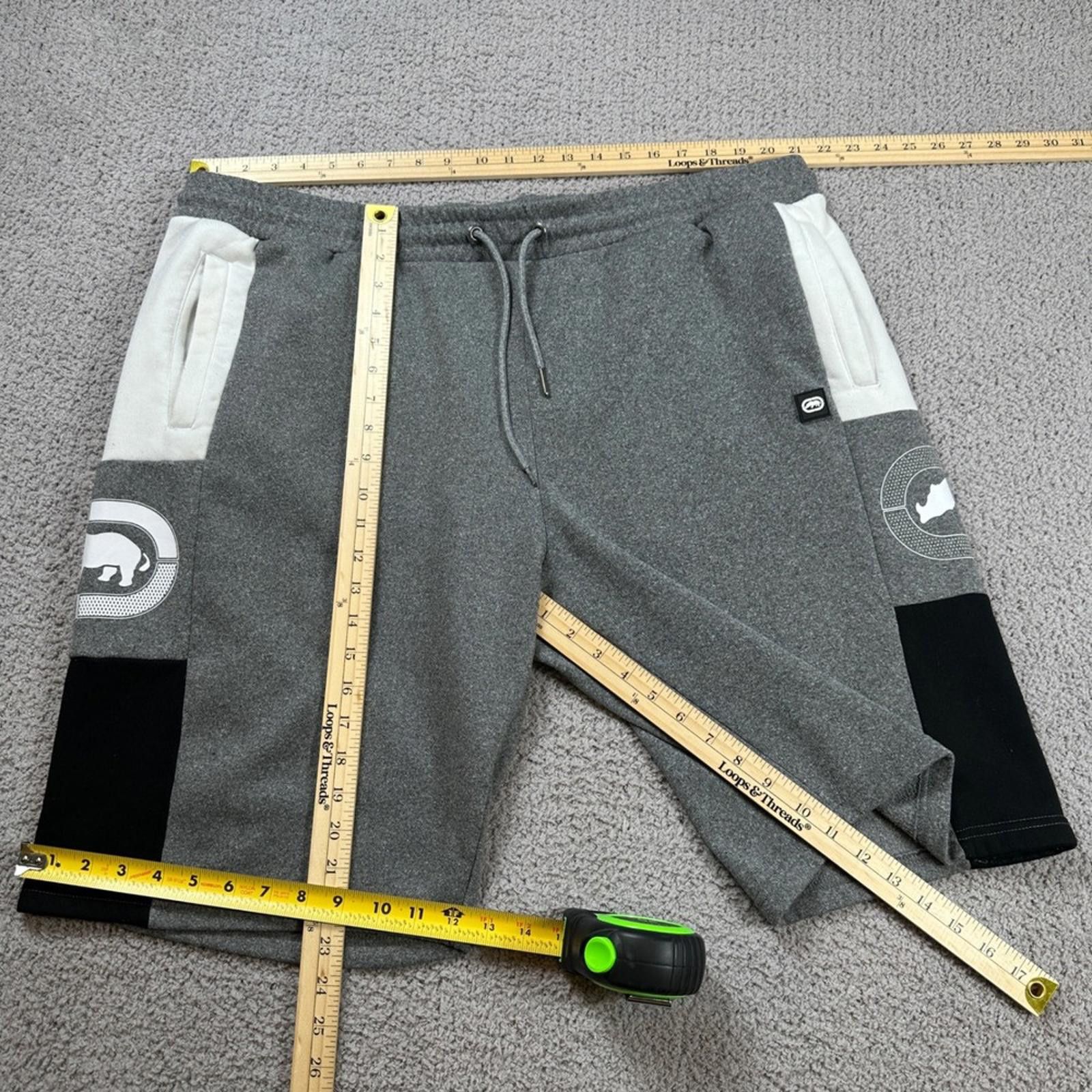Ecko Unltd. Ecko Unltd Shorts Mens 3XL Gray Logo Graphic Athletic Size US 44 / EU 60 - 3 Thumbnail
