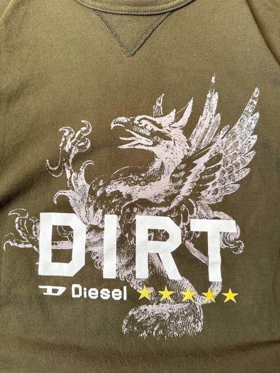 Diesel Vintage Diesel "Dirt" longsleeve tshirt Size M Size US M / EU 48-50 / 2 - 4 Thumbnail