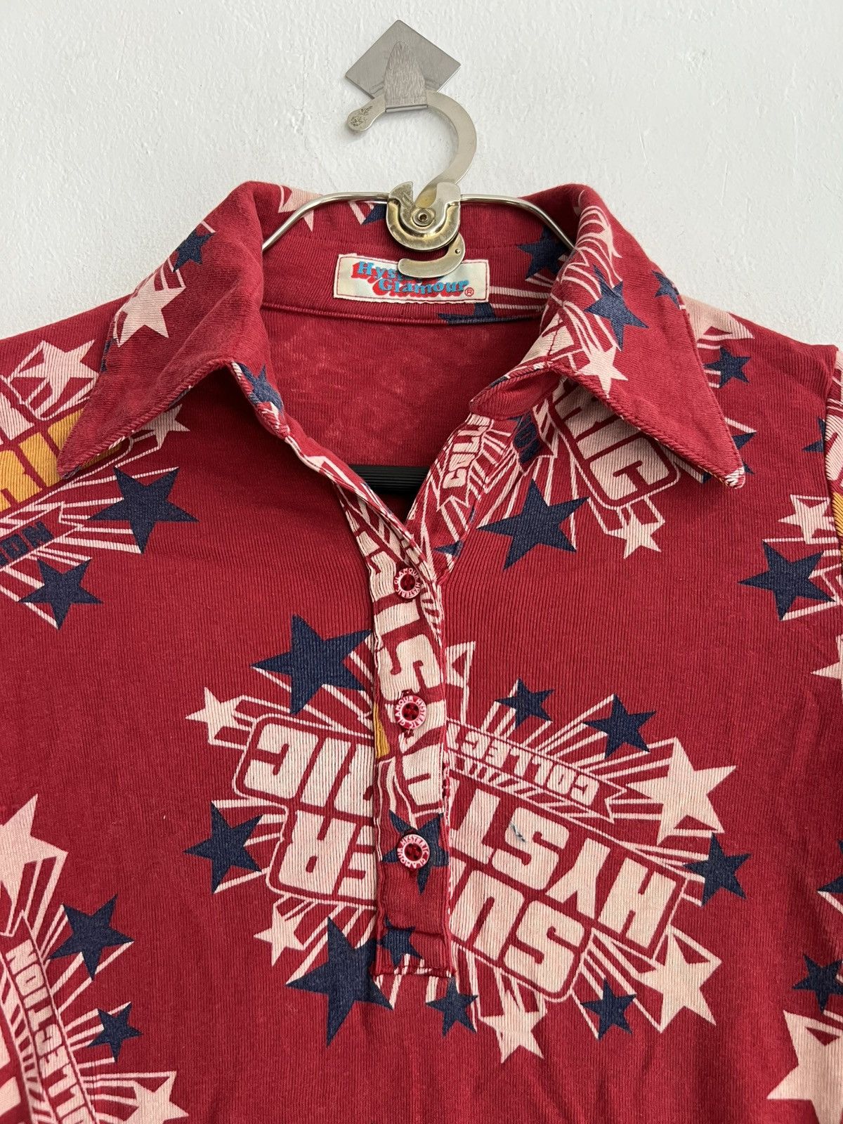 Hysteric Glamour 1990s Super Hysteric Collection Monogram Crop LS Baby Tee Size M / US 6-8 / IT 42-44 - 4 Thumbnail