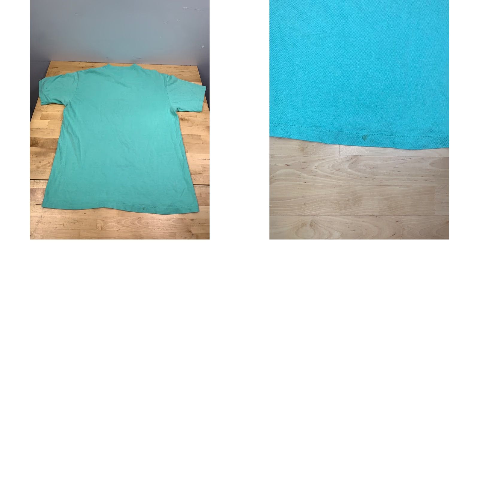 Hanes VINTAGE United States Coast Guard Shirt Mens L Mint Green 90s USA Military Hanes T-Shirt Green 90s Mens Size US L / EU 52-54 / 3 - 8 Thumbnail