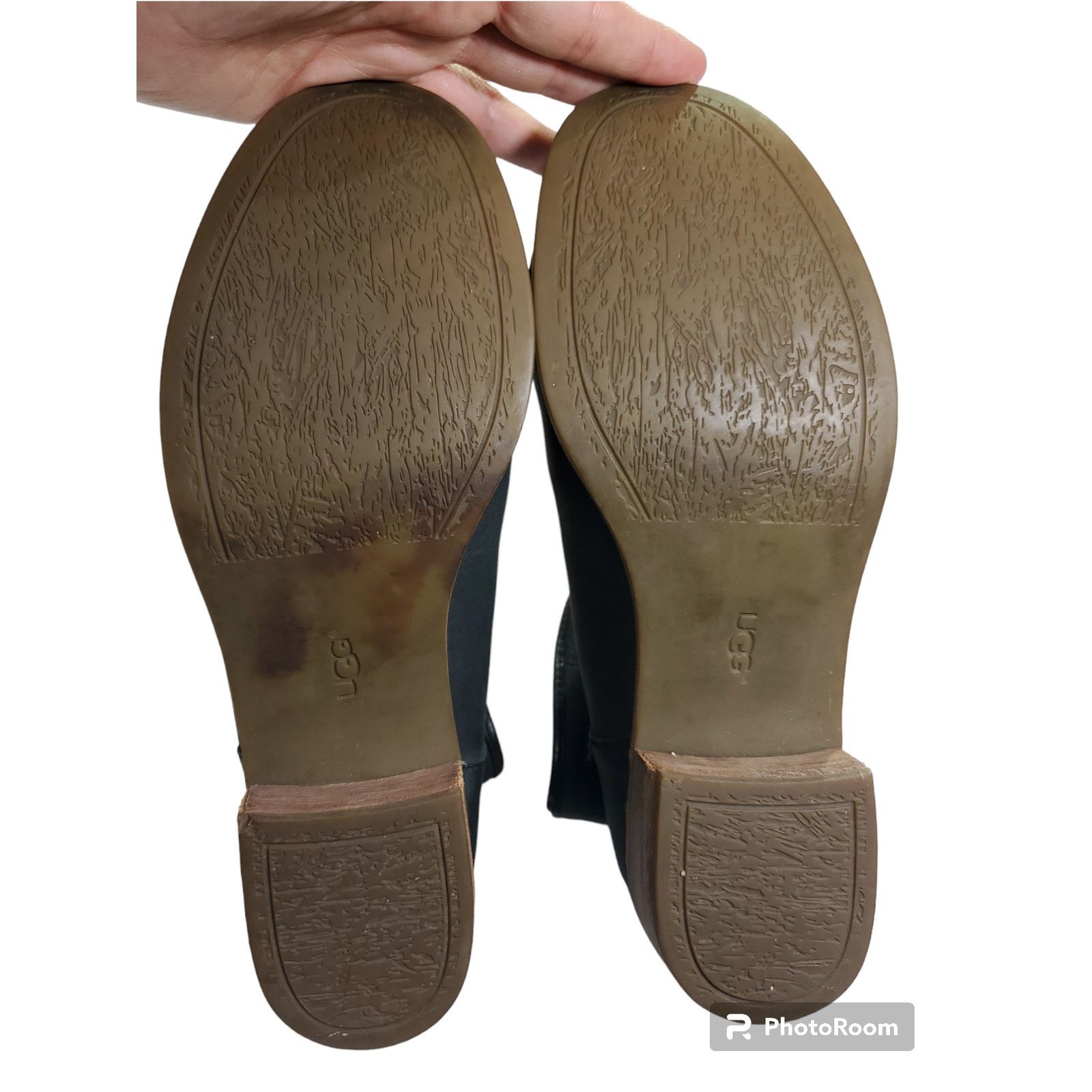 Ugg UGG | Slip on Darling Ankle Boots in Black/Grey| Size 9 Size US 9 / IT 39 - 7 Thumbnail