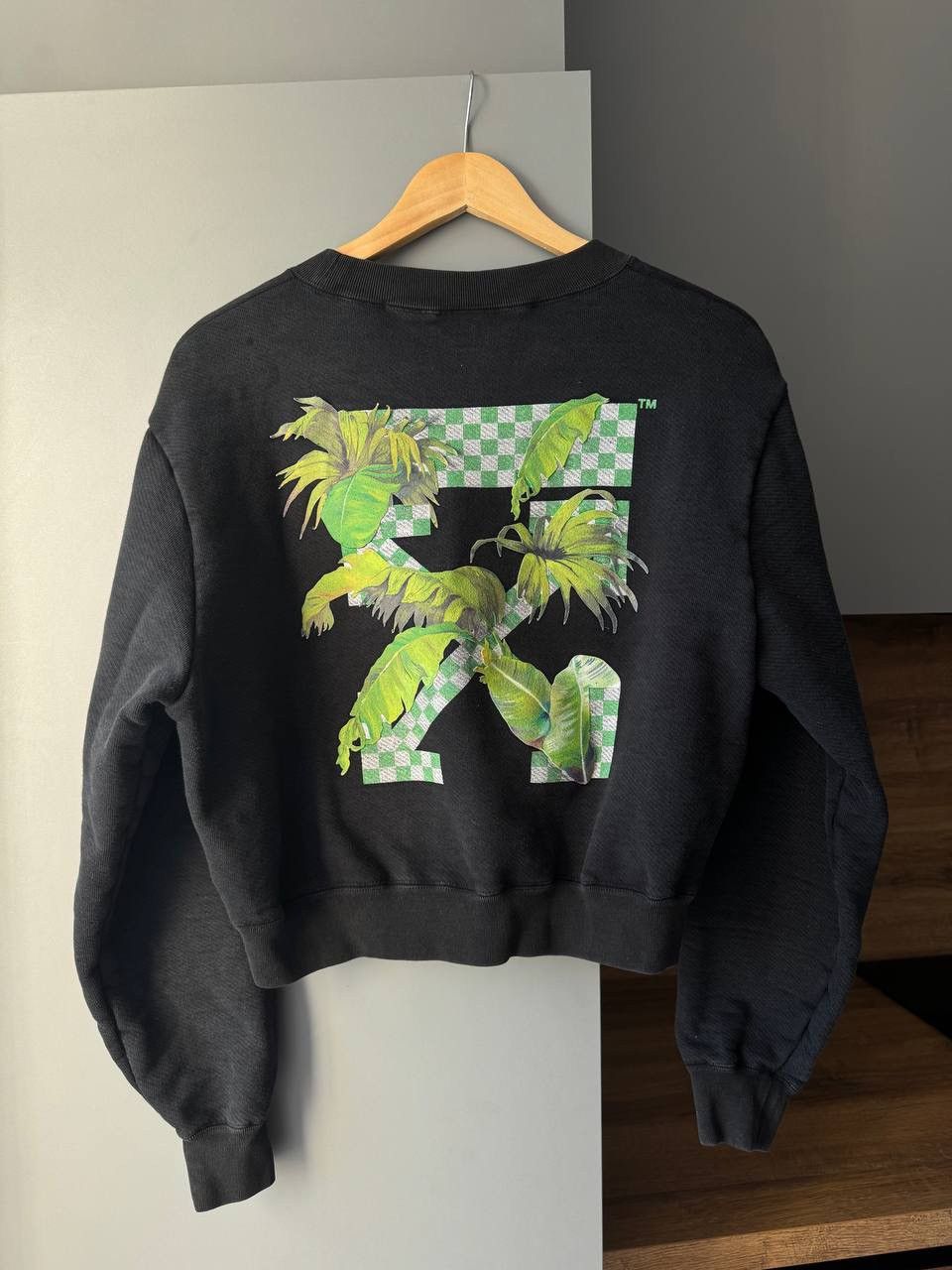 Off-White Off-White “Floral” Sweatshirt Size M / US 6-8 / IT 42-44 - 1 Thumbnail