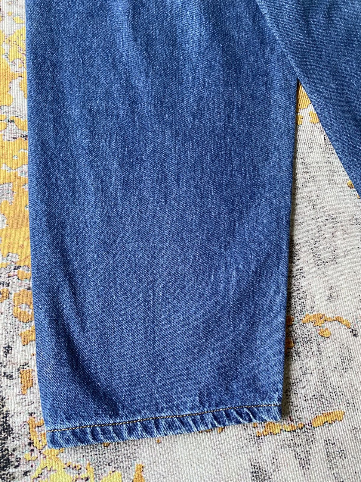 Comme des Garcons Homme Vintage 80’s Comme Des Garcons Homme Cropped Baggy Jeans Size US 31 - 11 Thumbnail