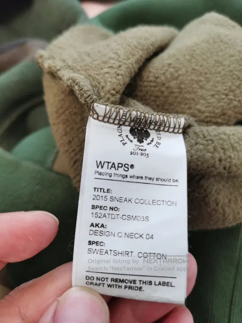 Wtaps Wtaps Camouflage hoodie Size US S / EU 44-46 / 1 - 8 Thumbnail
