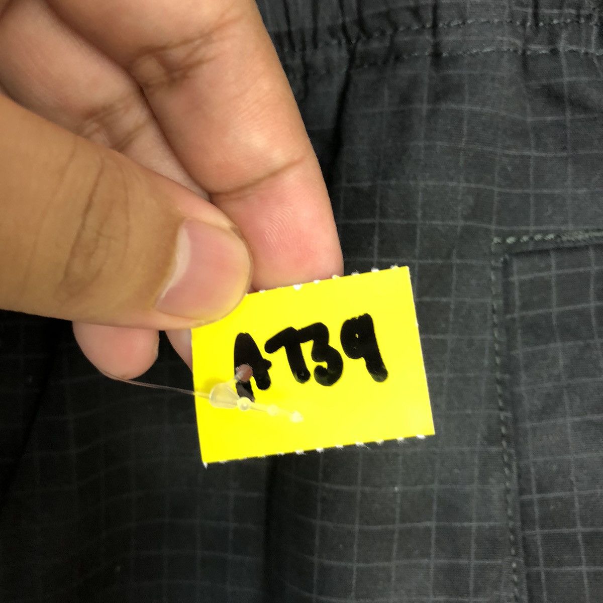 Japanese Brand Anti Label Basic Black Cargo Multipocket Pants #A739 Size US 29 - 14 Thumbnail