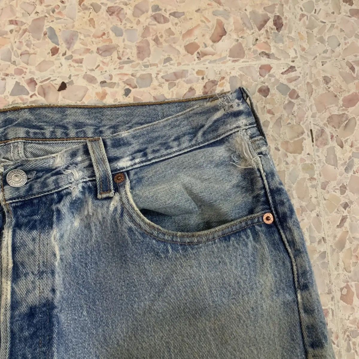 Levi's 1990’s Vintage Levi’s 501xx Jeans 34x32 Levis Denim Pants Size US 34 / EU 50 - 6 Thumbnail