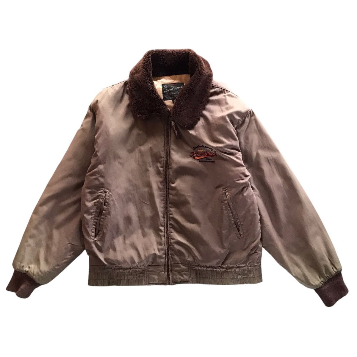Vintage Vintage Blood Stock Faux Fur Bombers style jacket Size US L / EU 52-54 / 3 - 1 Thumbnail