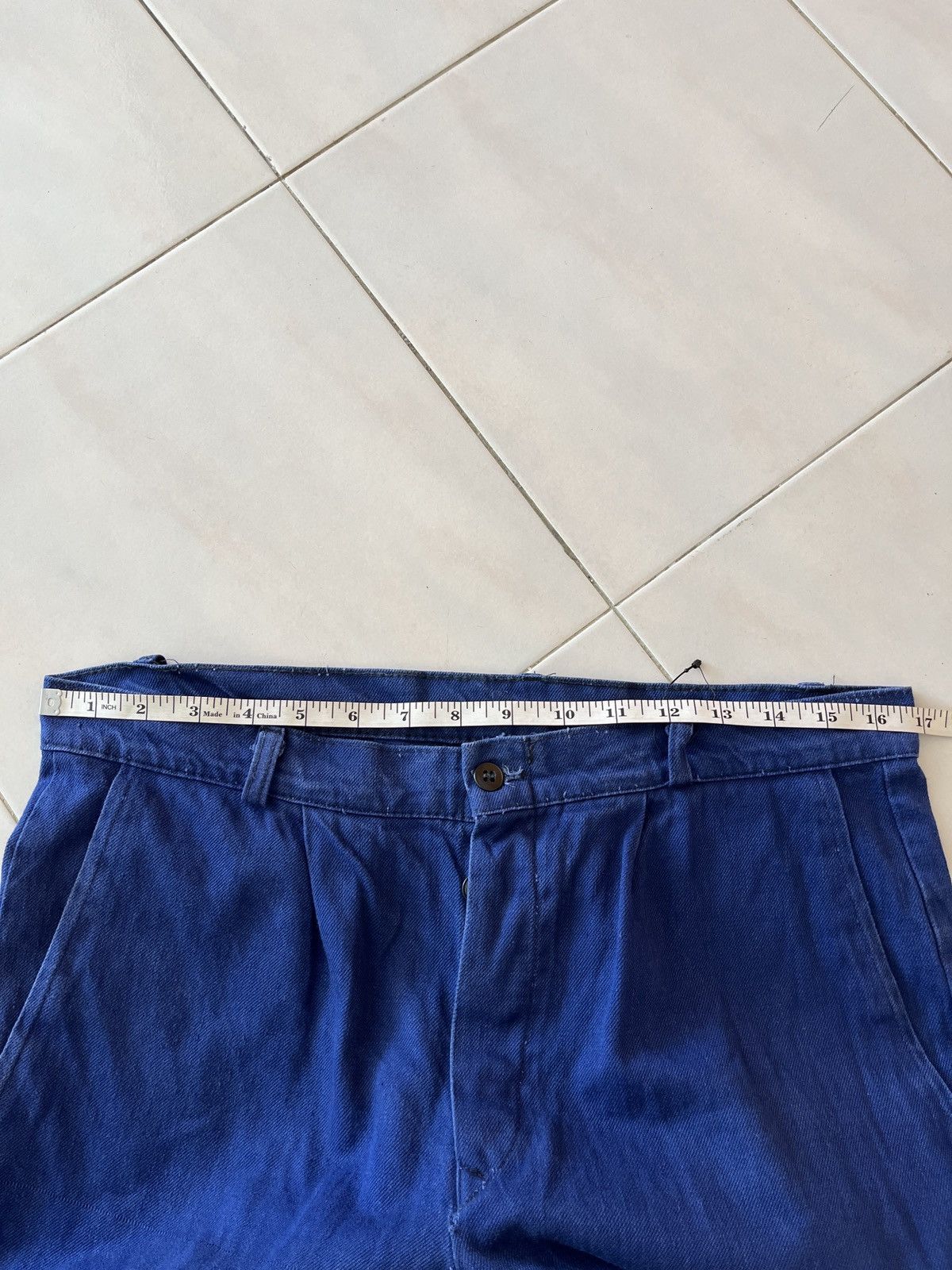 Le Laboureur Vintage 70s / 80s French Work Pants Size US 41 - 11 Thumbnail