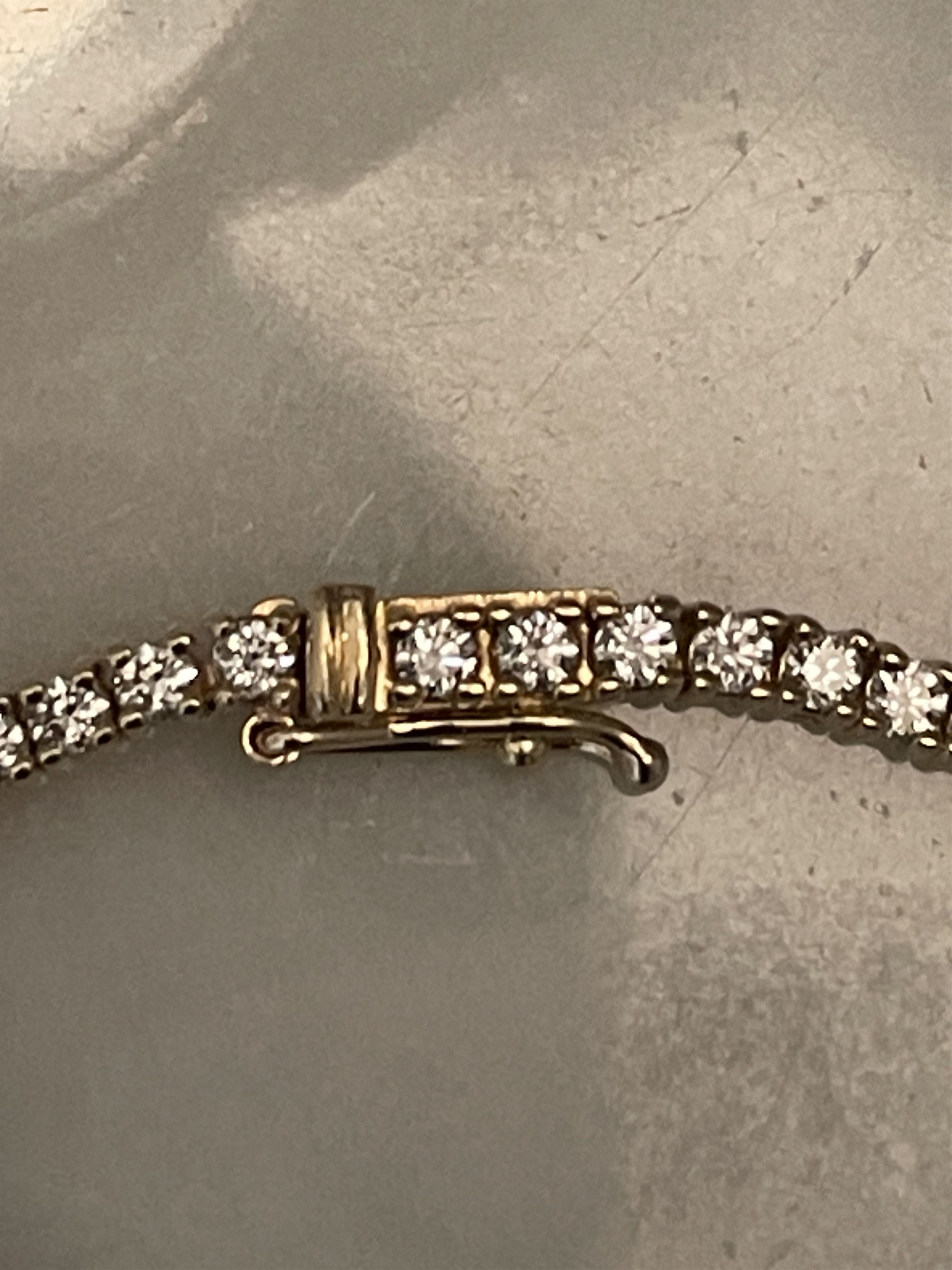 Other 18k Yellow Gold Tennis Chain Size ONE SIZE - 4 Thumbnail