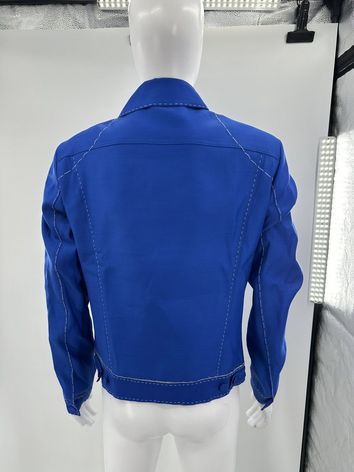 Off-White OFF-WHITE 2023 Wool Denim Jacket Size US XL / EU 56 / 4 - 7 Thumbnail