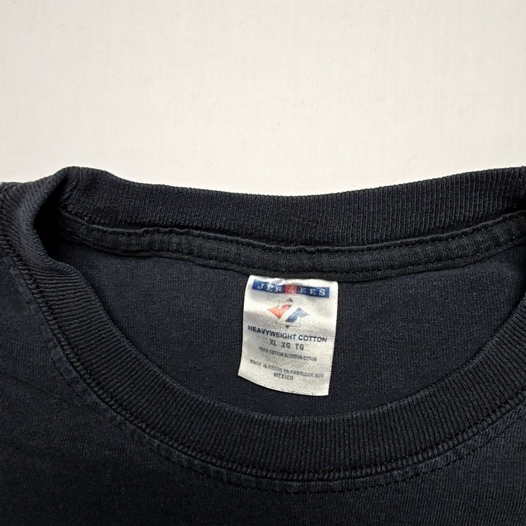 Jerzees Vintage American Red Cross Motor Black Paint Splatter XL Tee Size US XL / EU 56 / 4 - 12 Thumbnail