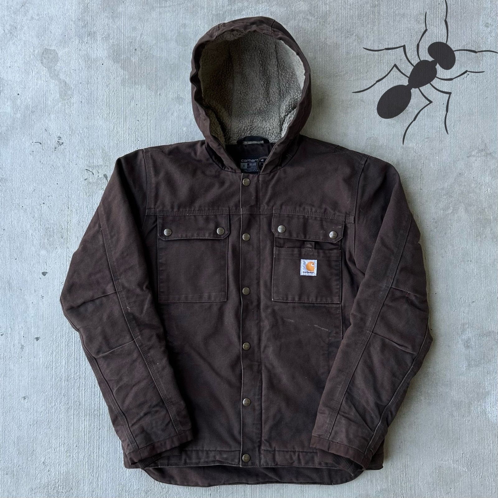 Carhartt × Vintage Vintage Y2K Carhartt J130 DKB brown work