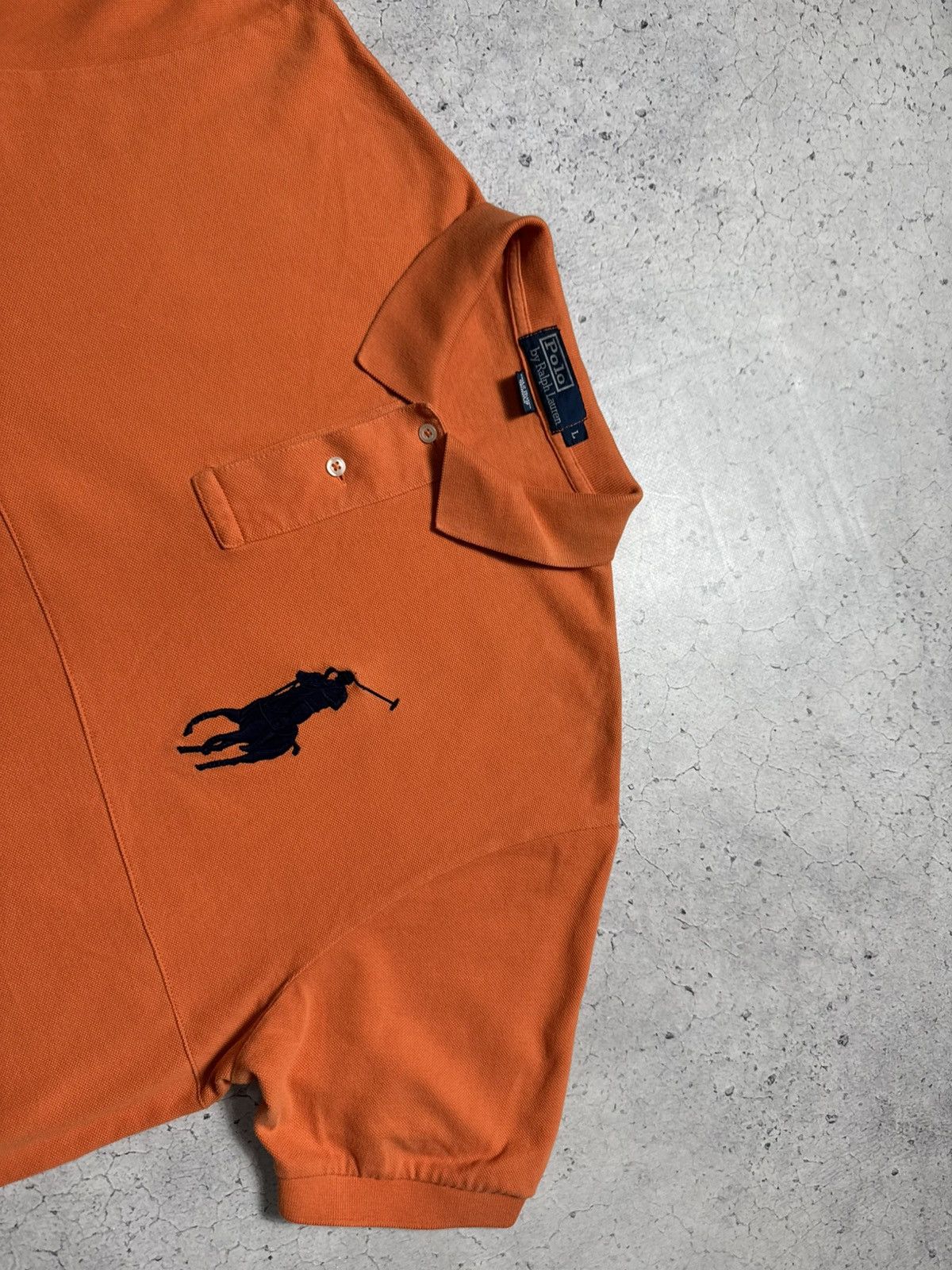Polo Ralph Lauren Polo Ralph Lauren #3 Big Pony Polo Shirt Vintage Size L Size US L / EU 52-54 / 3 - 4 Thumbnail