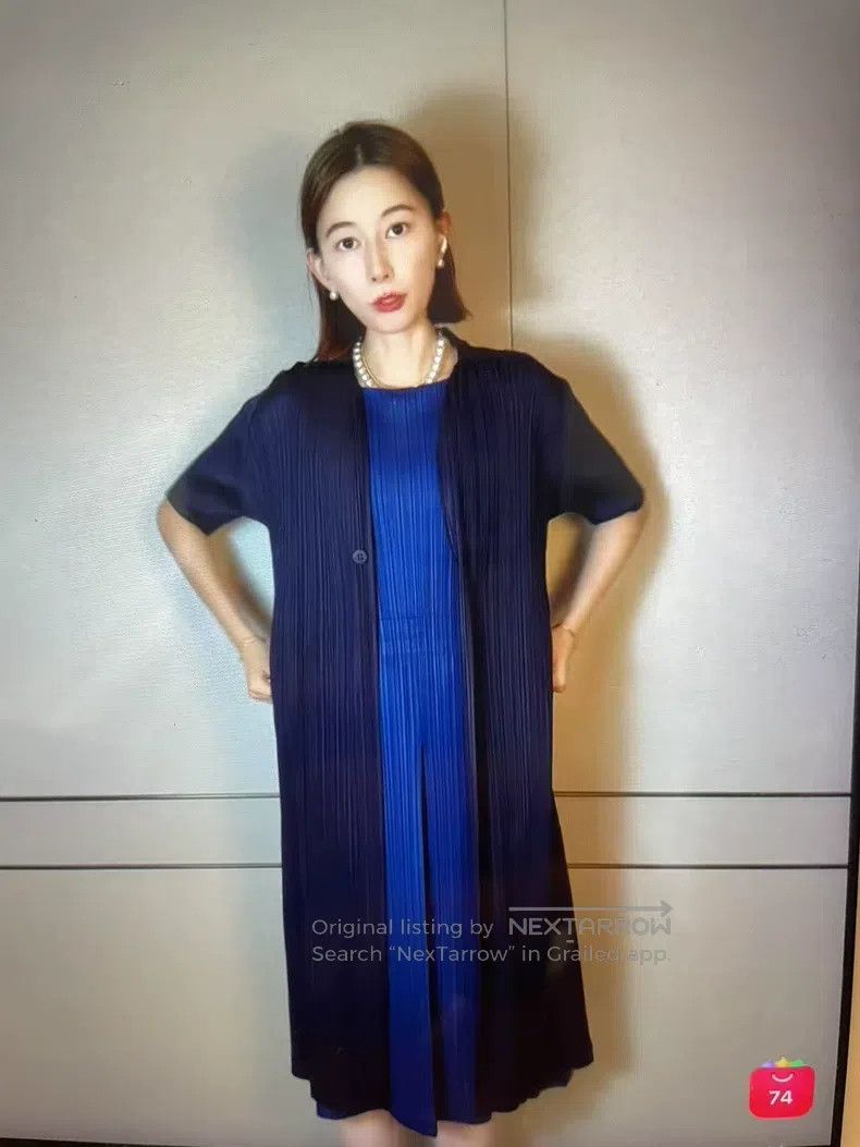 Issey Miyake Issey Miyake Blue Coat Size M / US 6-8 / IT 42-44 - 1 Thumbnail