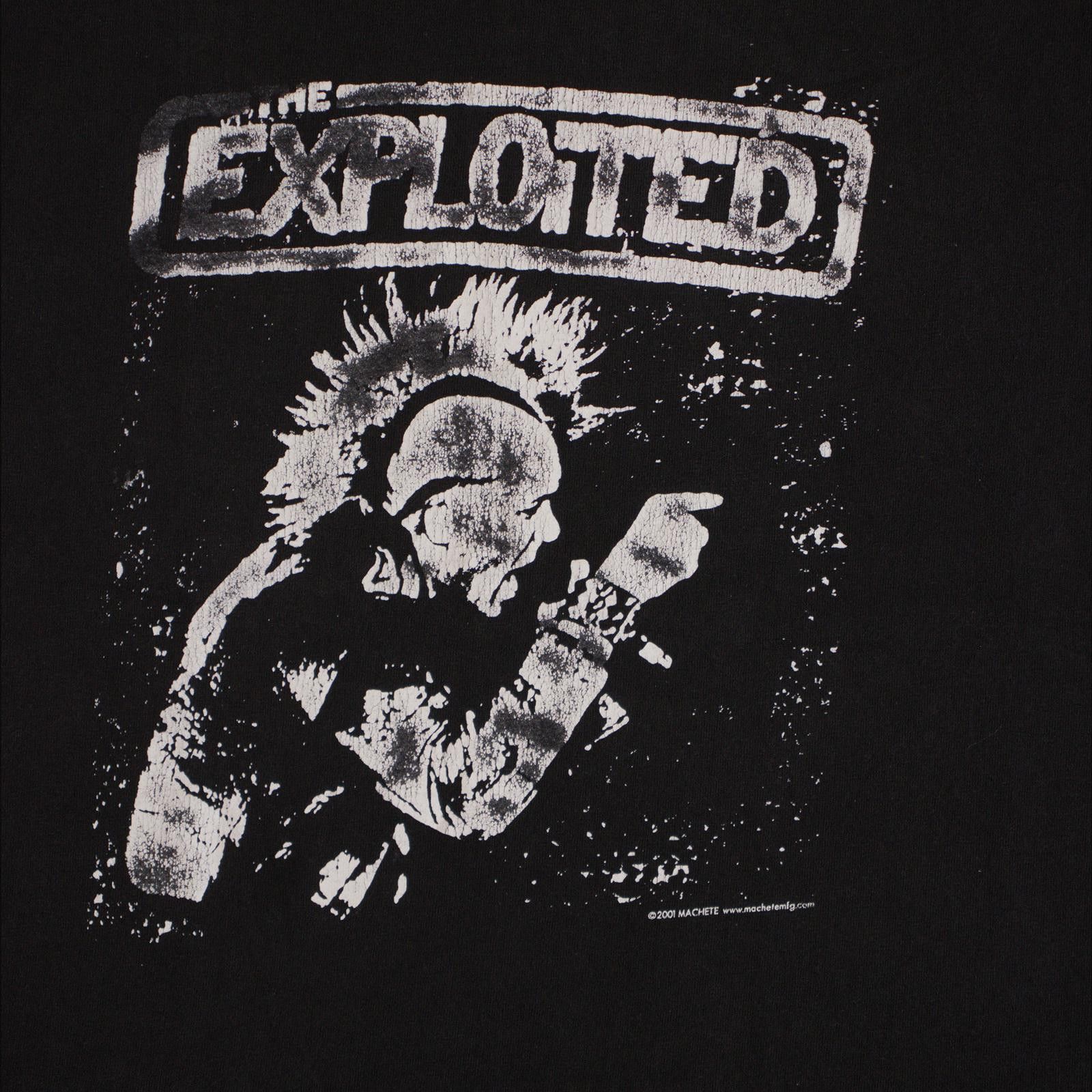 Vintage 2001 The Exploited Mohawk Tee Size US S / EU 44-46 / 1 - 2 Thumbnail