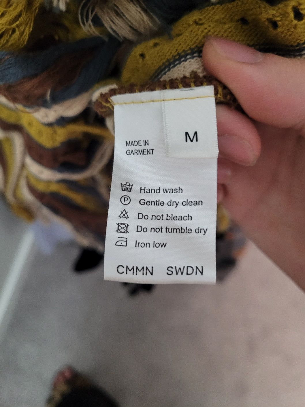CMMN SWDN Cmmn Swdn Fringed Striped Vest Size US M / EU 48-50 / 2 - 4 Thumbnail