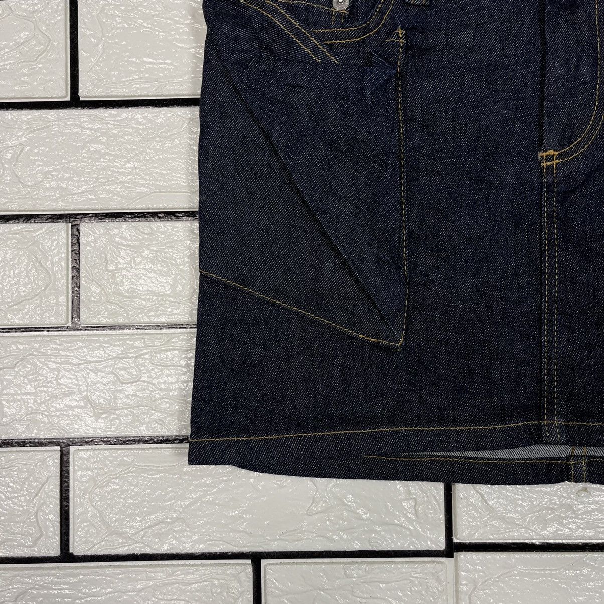 Japanese Brand Vintage Helmut Lang Denim Skirt Size 29" - 5 Thumbnail
