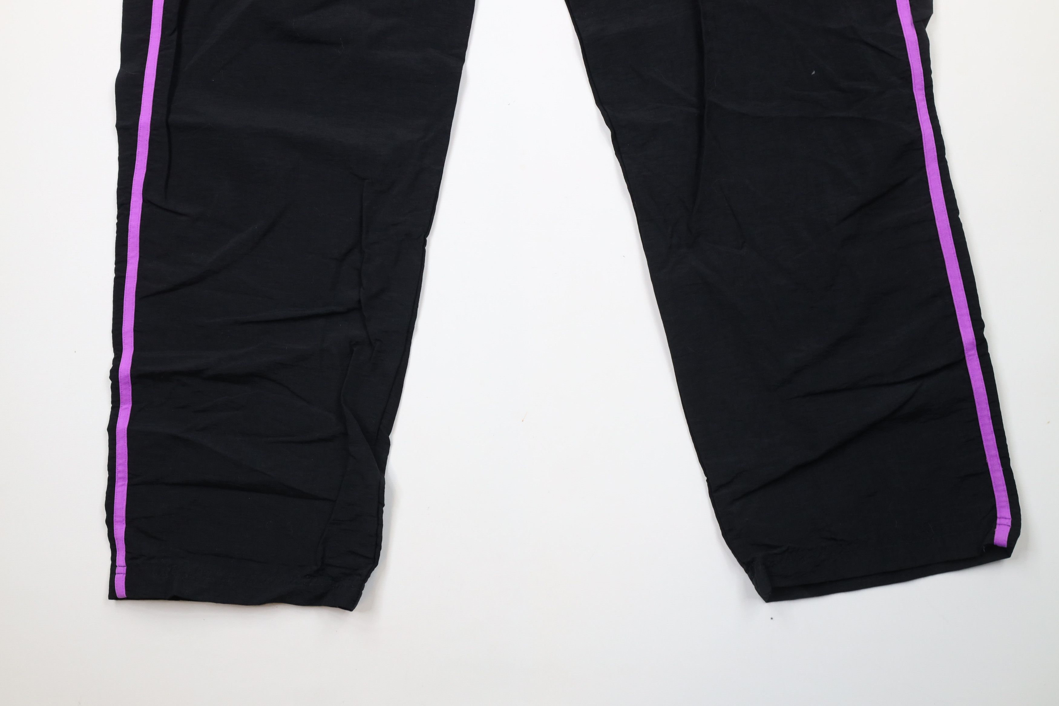 Vintage Vintage Y2K Streetwear Flared Wide Leg Cargo Pants Black Size 32" / US 10 / IT 46 - 4 Thumbnail