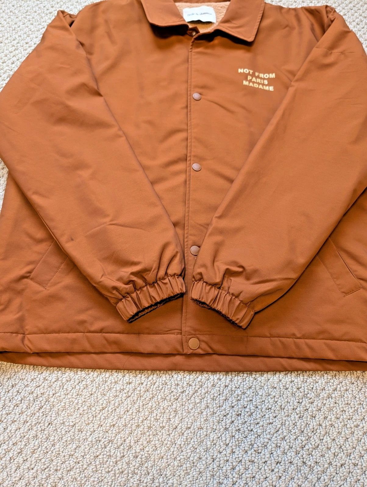 Drole De Monsieur La Veste Polaire NFPM Sherpa Jacket - Small - Paris Size US S / EU 44-46 / 1 - 8 Thumbnail