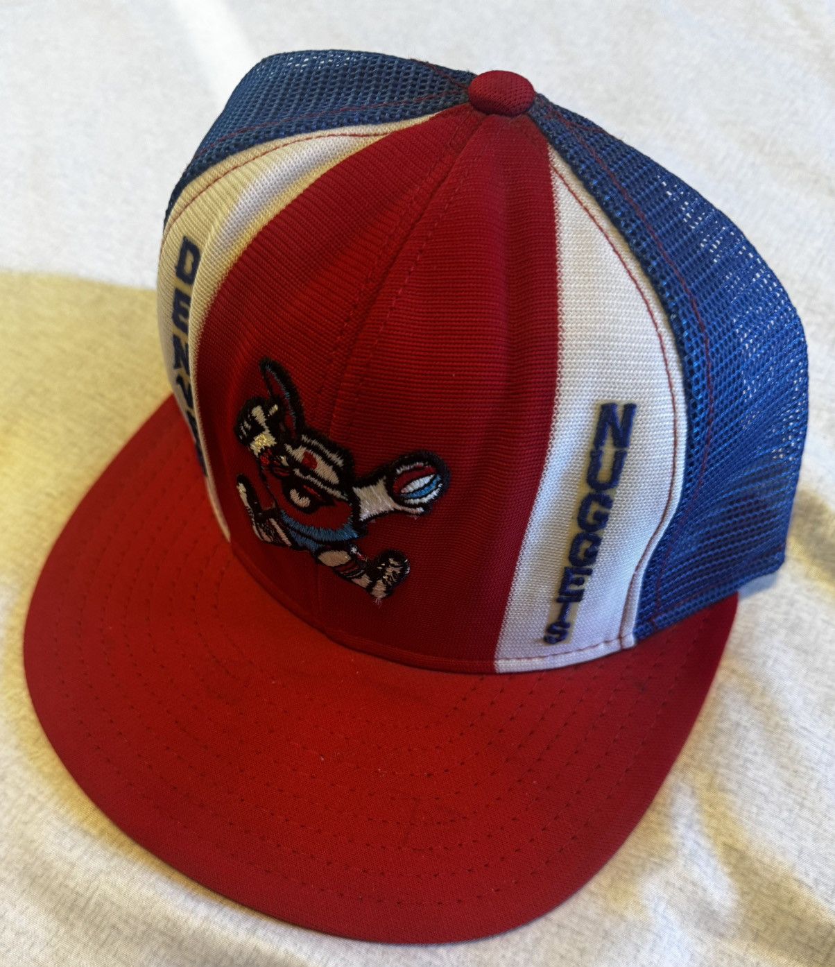 Other Denver Nuggets Hat Cap AJD Lucky Stripe Snapback Vintage Size ONE SIZE - 3 Thumbnail
