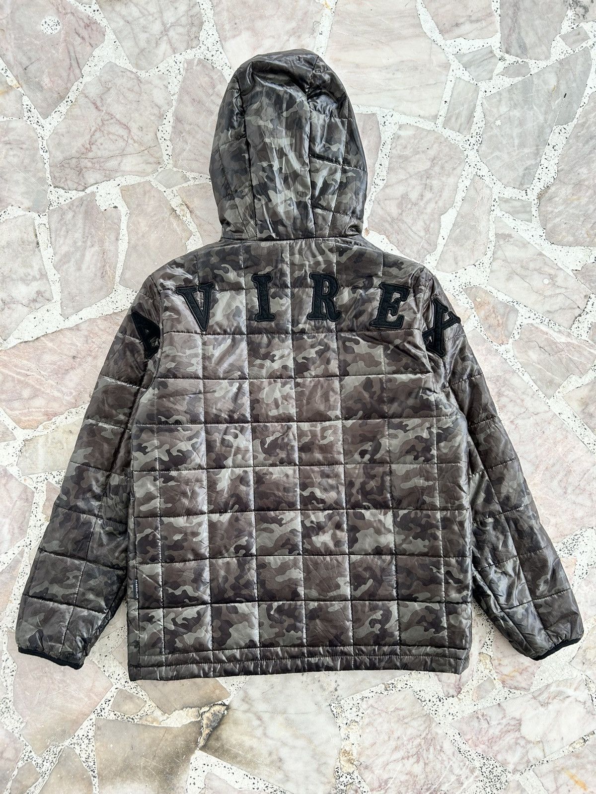 Avirex Avirex Reversible Puffer Jacket Camo Black Size US L / EU 52-54 / 3 - 2 Thumbnail