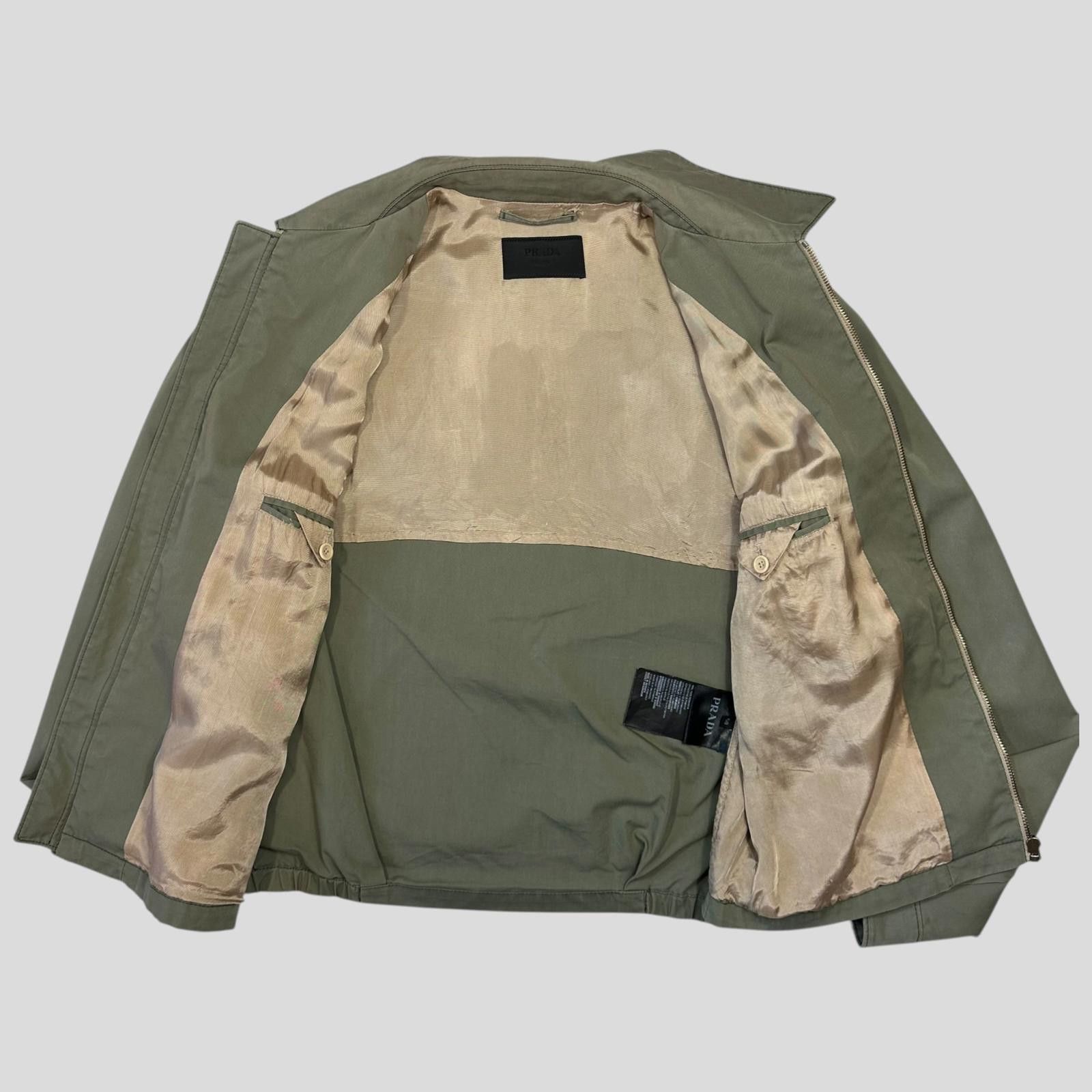 Prada Prada Milano 2015 Pale Green Boxy Work Jacket - IT50 Size US M / EU 48-50 / 2 - 6 Thumbnail