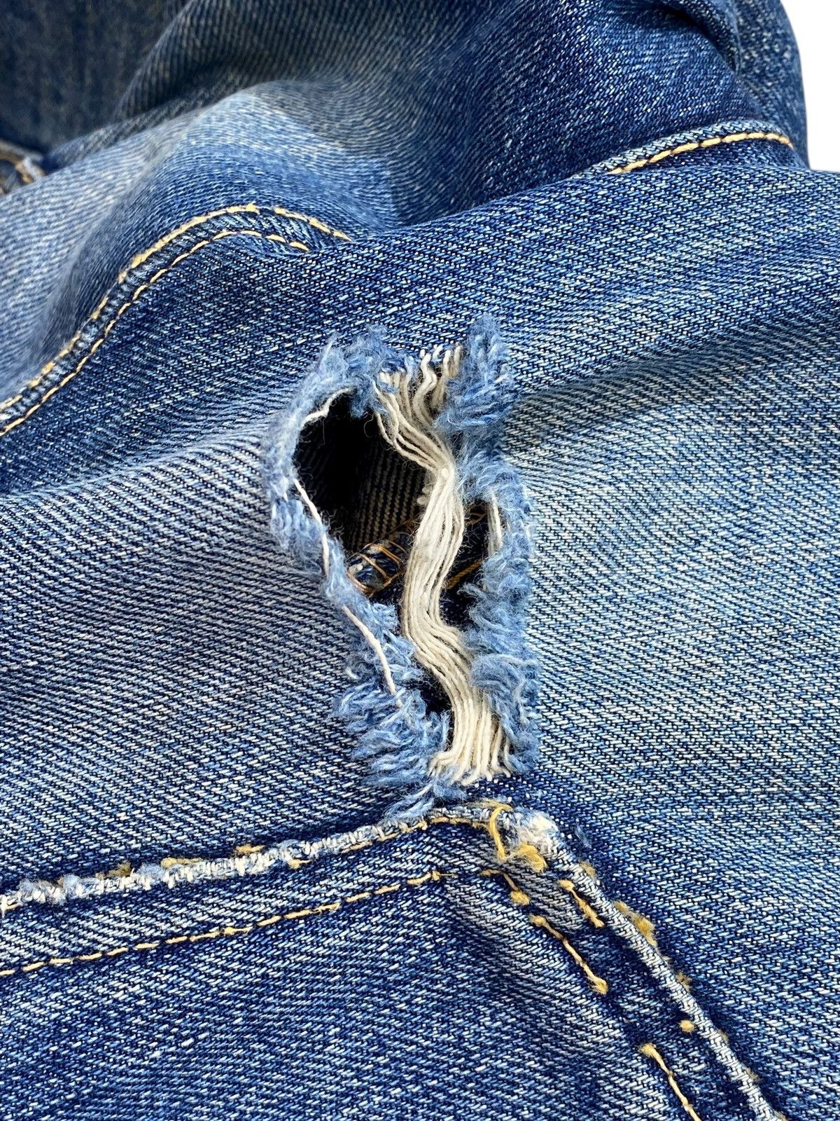 Big John Big John Selvedge Blue Wash Style Jeans Size US 28 / EU 44 - 14 Thumbnail