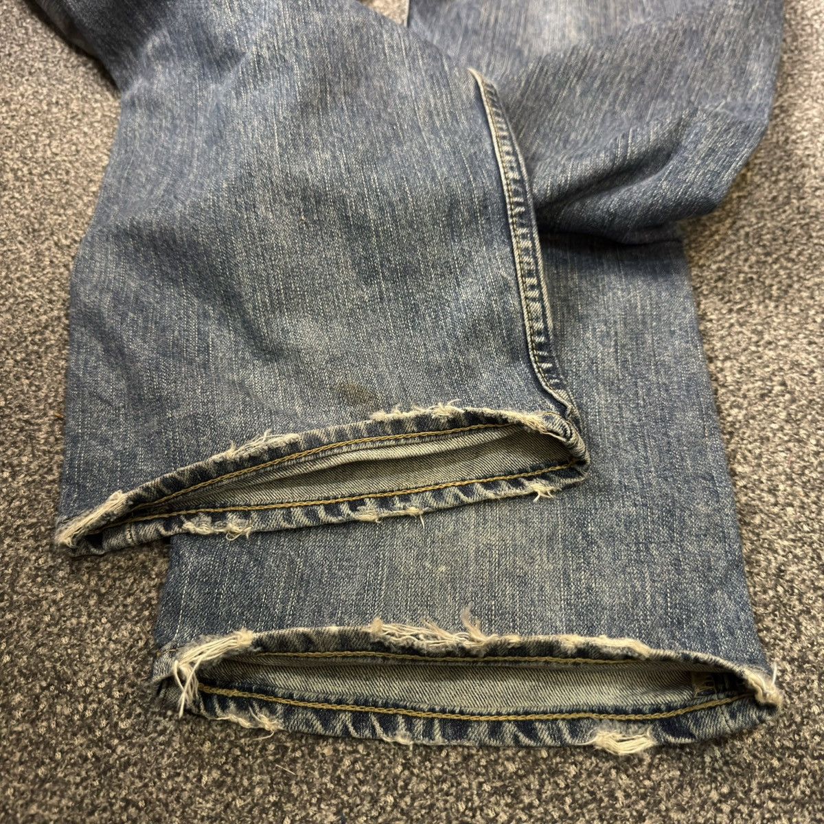 Levi's 🔥🇯🇵 Japanese Vintage Levis 503 BootCut Distressed Denim Size US 36 / EU 52 - 11 Thumbnail
