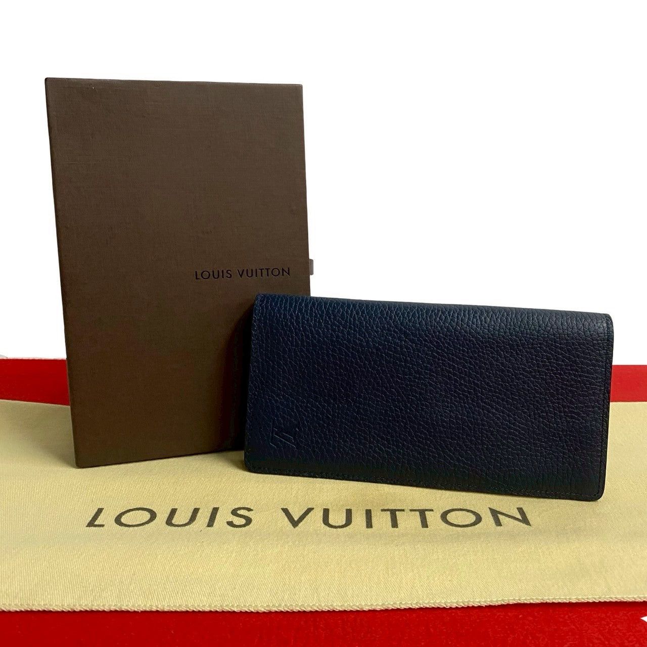 Louis Vuitton Louis Vuitton Blue Leather Size ONE SIZE - 1 Thumbnail