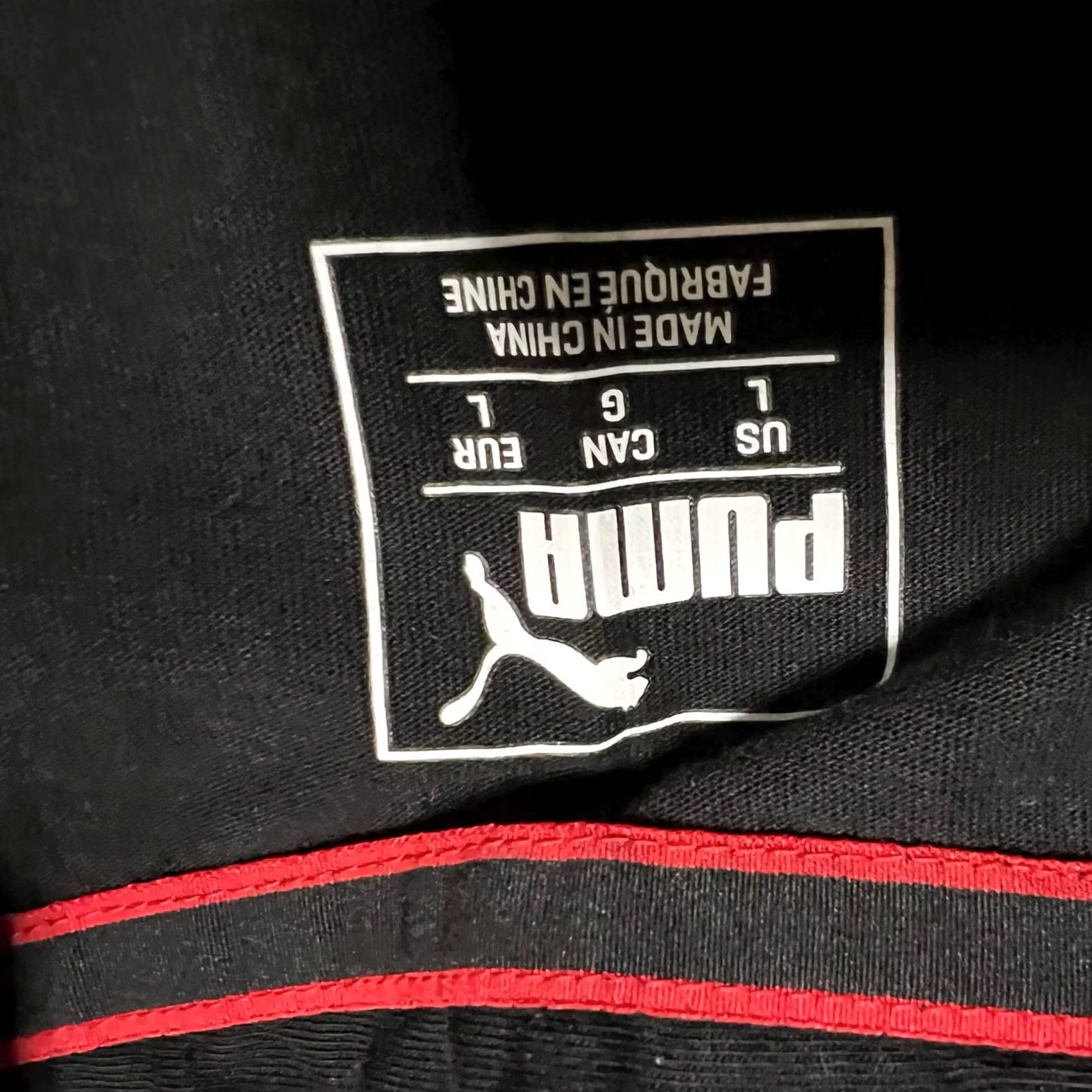Puma Puma SF Scuderia Ferrari Street Polo Shirt Mens Large Black Racing Size US L / EU 52-54 / 3 - 7 Thumbnail