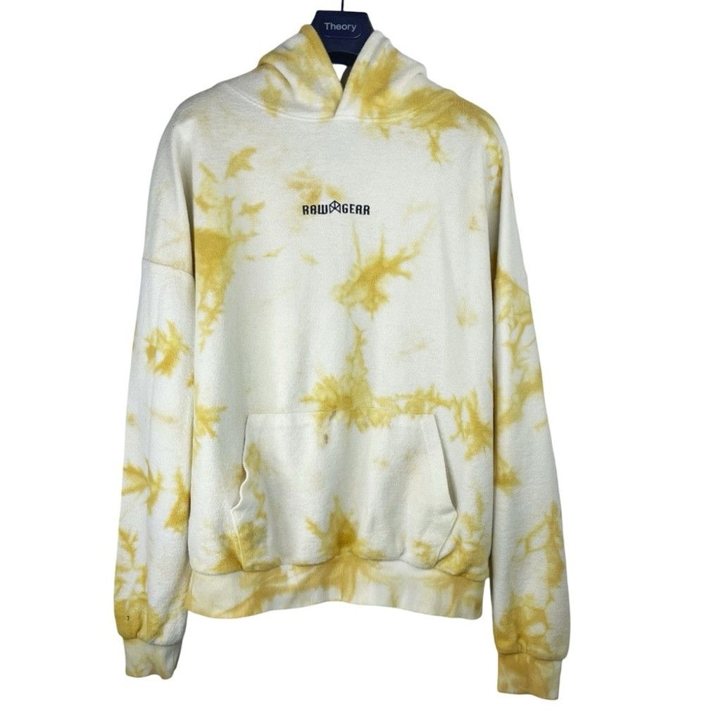 Other RAW GEAR Men’s White, Yellow Orange Tie-dye Designer HoodieM Size US M / EU 48-50 / 2 - 1 Thumbnail