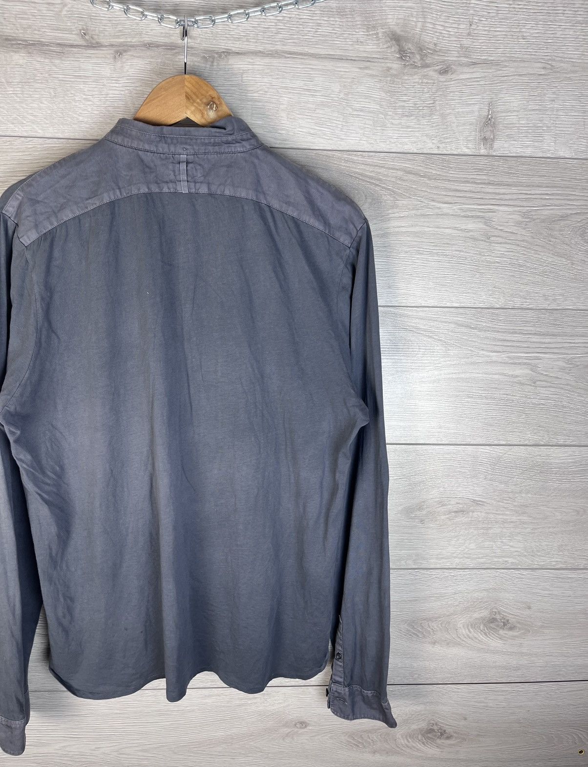 Allsaints Men's Button Down Shirt 1/3 size L Allsaints y2k Size US L / EU 52-54 / 3 - 14 Thumbnail