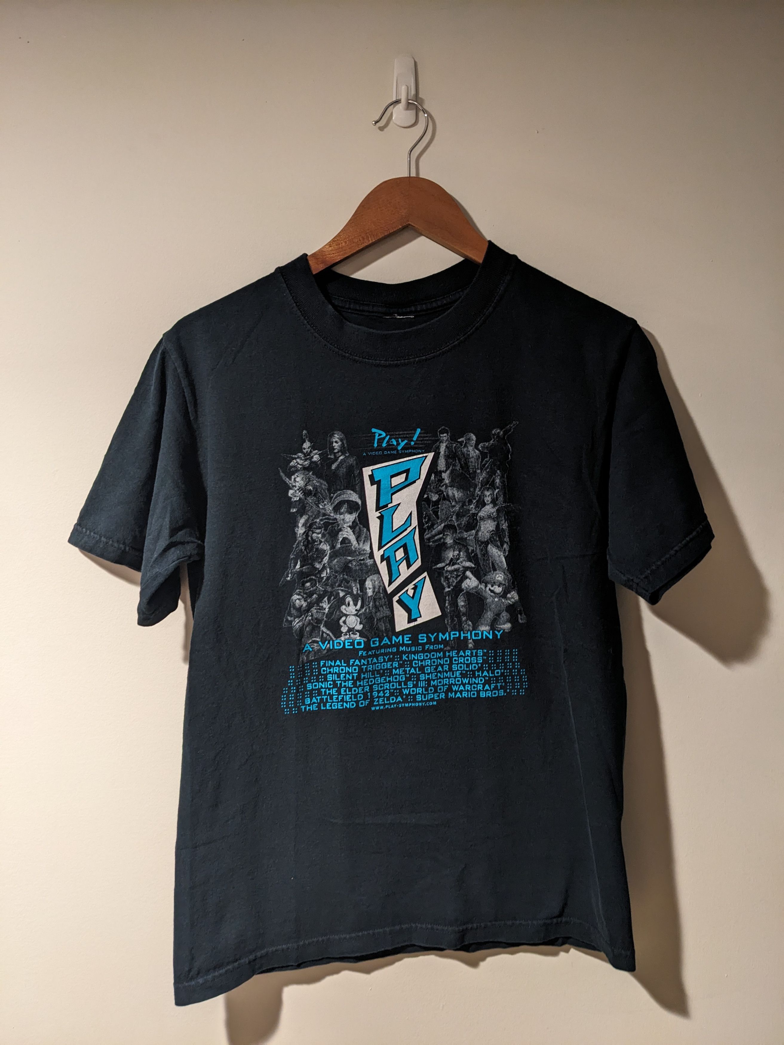 Nintendo × Playstation × Vintage Vintage Y2K Play! A Video Game Symphony Convention T-Shirt Size US S / EU 44-46 / 1 - 1 Thumbnail