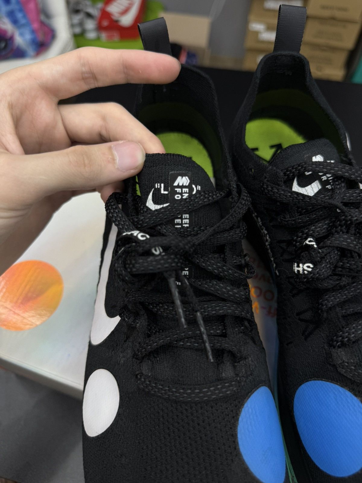 Nike Nike Off White Zoom Fly Mercurial Size 11 (AO2115-001) Size US 11 / EU 44 - 8 Thumbnail