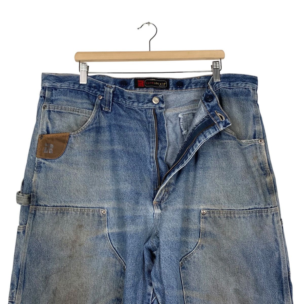 Japanese Brand Wrangler Worker Jeans Size US 42 / EU 58 - 14 Thumbnail