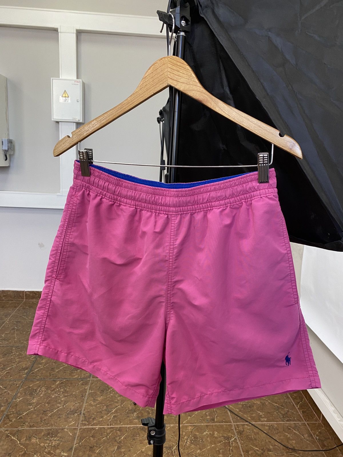 Polo Ralph Lauren 🇺🇸 Polo Ralph Lauren Nylon Shorts Casual Streetwear Rare Y2K Size US 32 / EU 48 - 1 Thumbnail