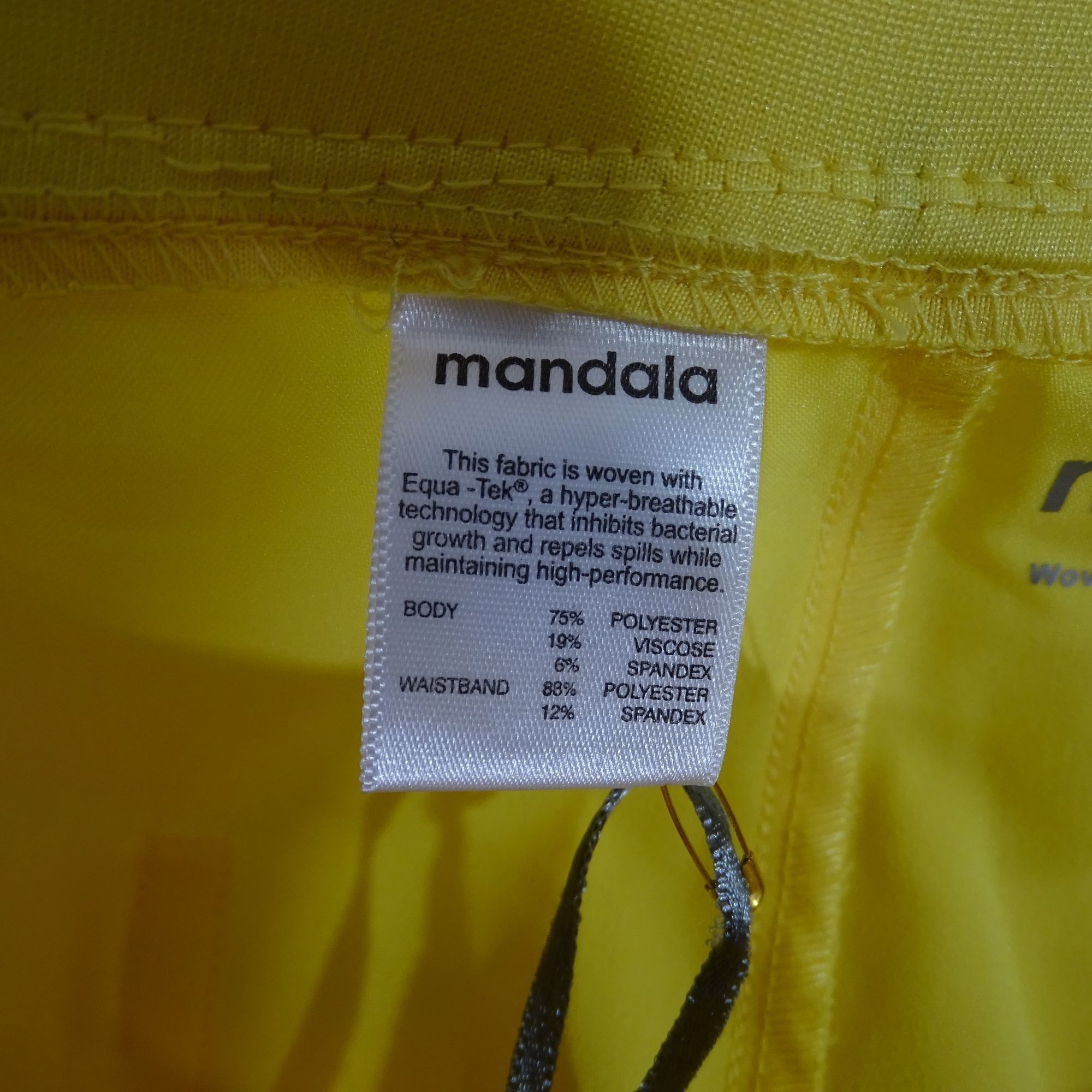 Other Mandala Cargo Yellow Scrub Pants Women Size S TALL Stretch Size 30" / US 8 / IT 44 - 8 Thumbnail