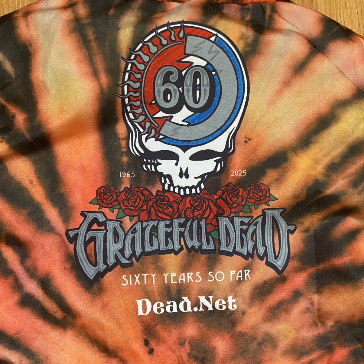 Grateful Dead Grateful Dead & SF Giants Concert Logo Tie Dye Vest Men’s S Size US S / EU 44-46 / 1 - 6 Thumbnail