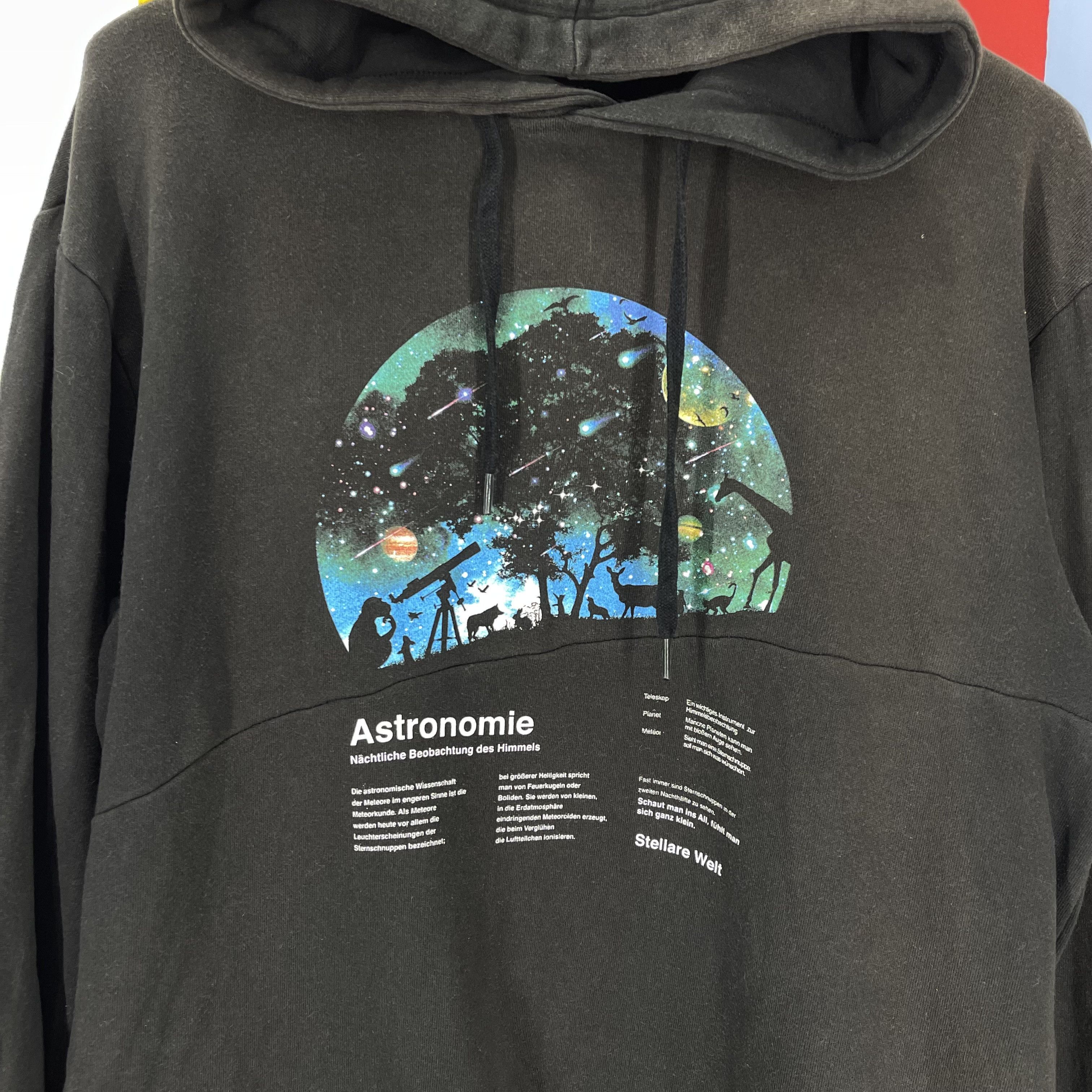 Japanese Brand ASTRONIMIE by DESIGN T SHIRT STORE GRANIPH Hoodie #2007/13 Size US L / EU 52-54 / 3 - 3 Thumbnail