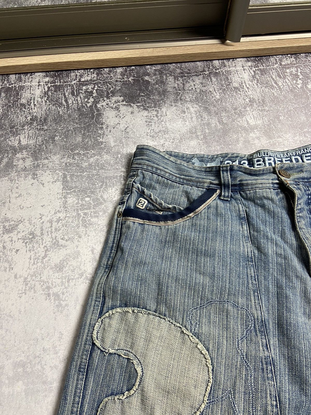 RARE Bullrot Wear Skaters Distressed Vintage Y2K Baggy Jeans