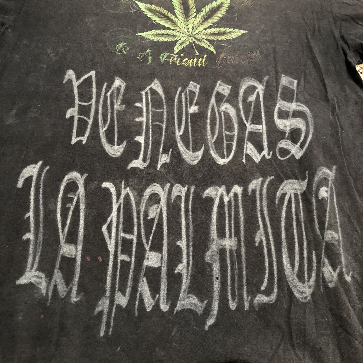 Vintage Y2K Cholo Marihuana Skulls 💀 Size US XL / EU 56 / 4 - 8 Thumbnail