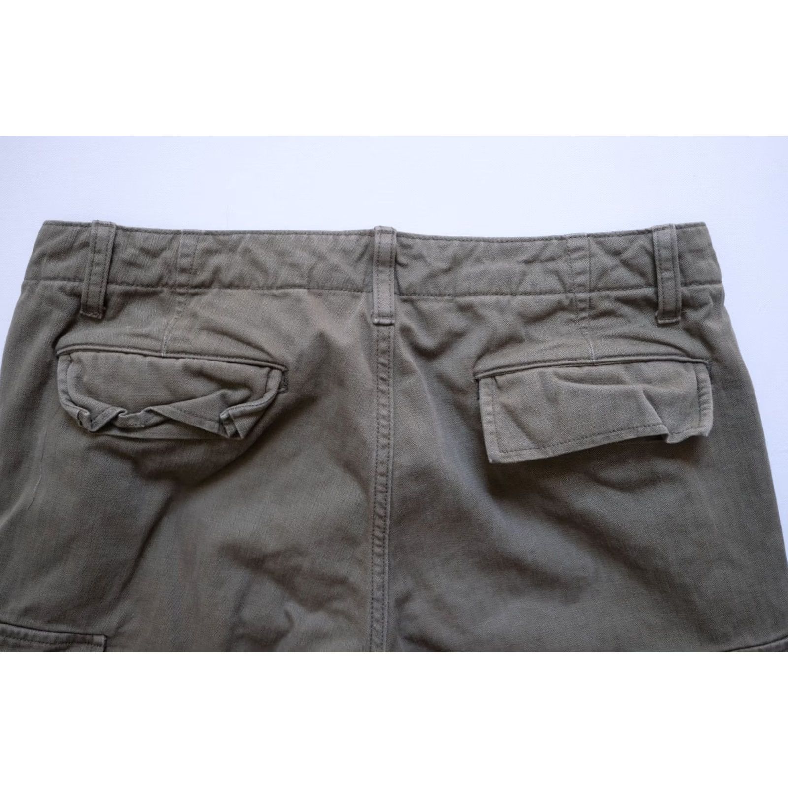 J.Crew VINTAGE J.CREW CARGO Pants Army Green 31x32 Women Regular Size 24" / US 00 / IT 34 - 5 Thumbnail