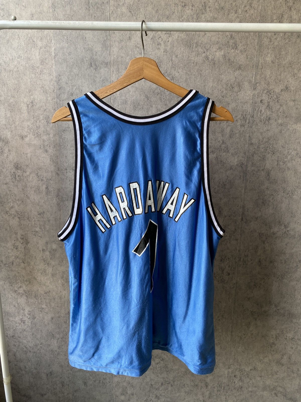 Champion × NBA × Vintage Rare!!! Vintage 90s Orlando Magic Penny Hardway Reversible Size US L / EU 52-54 / 3 - 2 Thumbnail