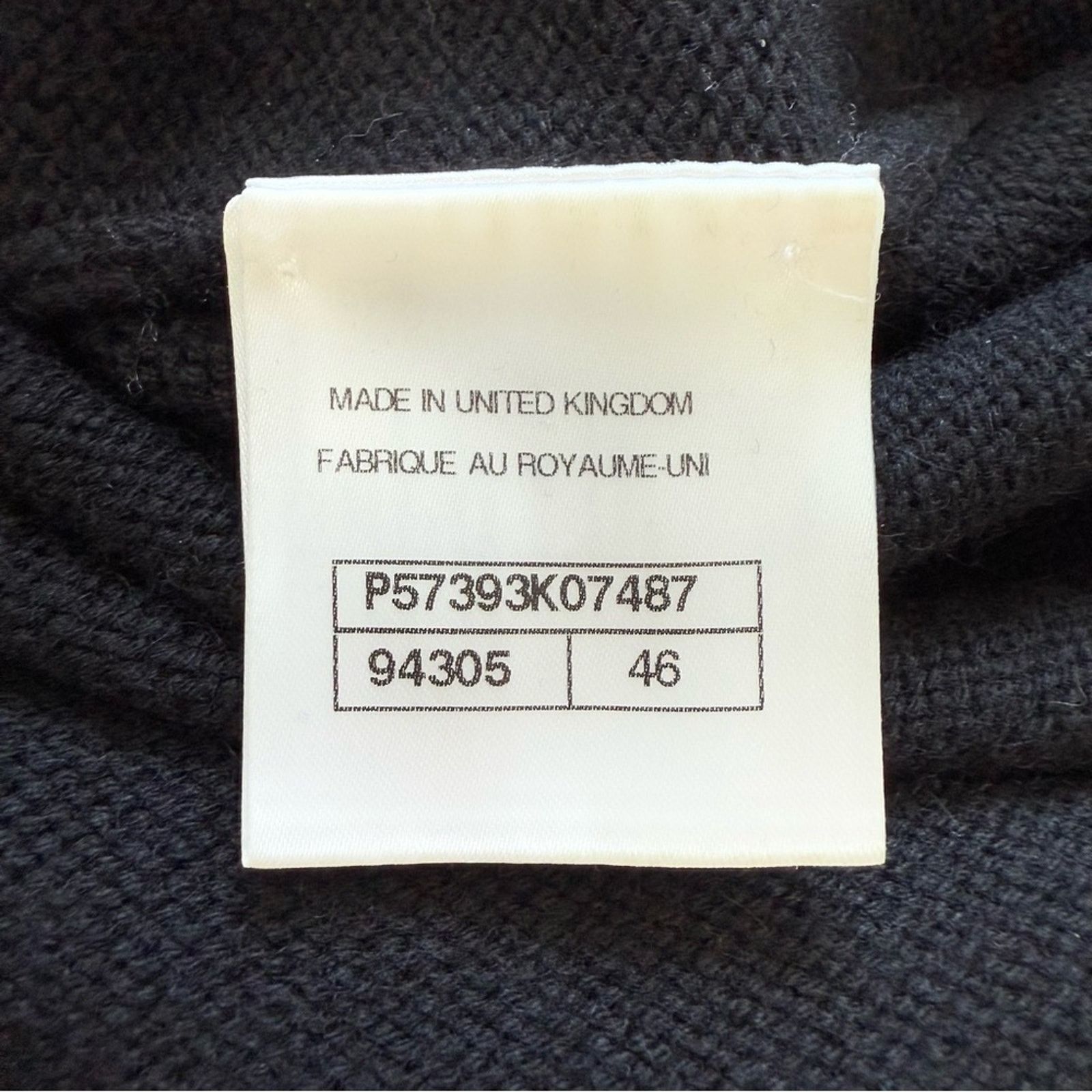 Chanel CHANEL cashmere women dress 46FR or 12 US Authentic 3200$ Size XL / US 12-14 / IT 48-50 - 9 Thumbnail