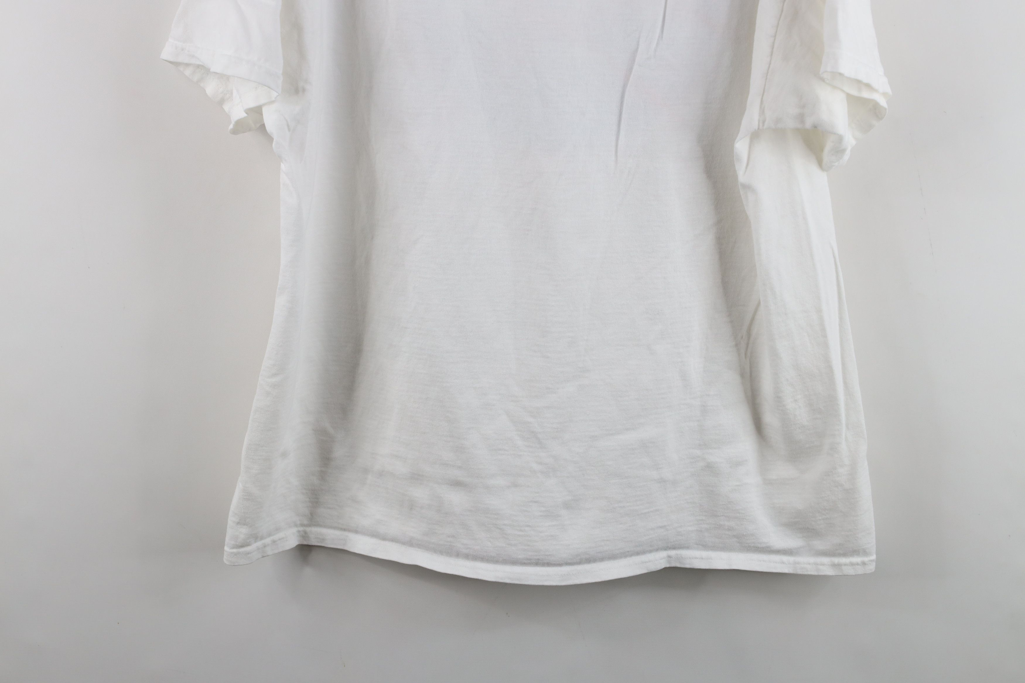Vintage Vintage 90s Y2K NASA Space Short Sleeve T-Shirt White Cotton Size US XL / EU 56 / 4 - 9 Thumbnail