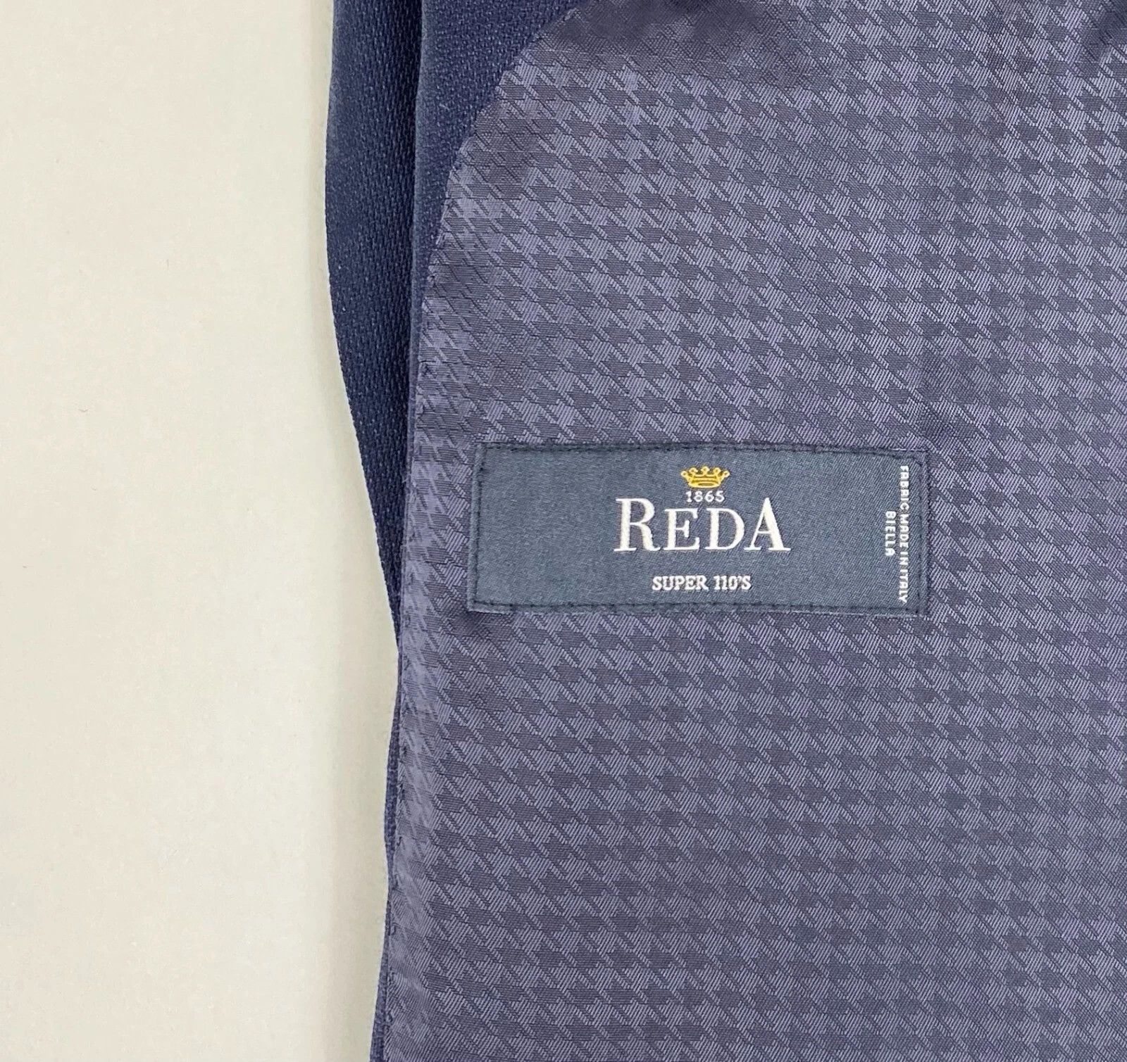 Suitsupply Men Suitsupply Suit La Spalla Navy Blue Wool Reda Size US34 Size 34R - 4 Thumbnail
