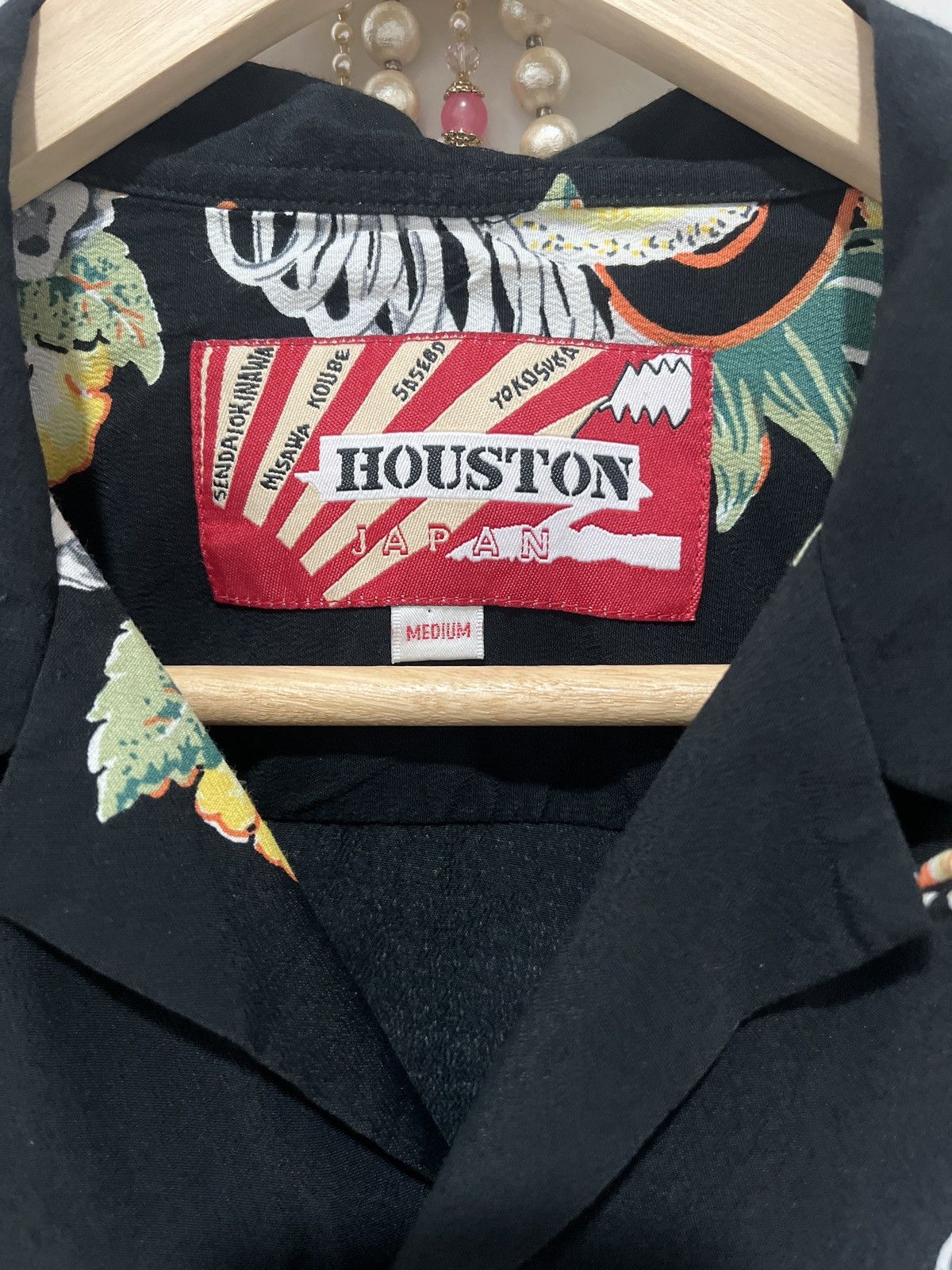 Japanese Brand Hawaiian shirt by Houston skull motive Size US M / EU 48-50 / 2 - 2 Thumbnail