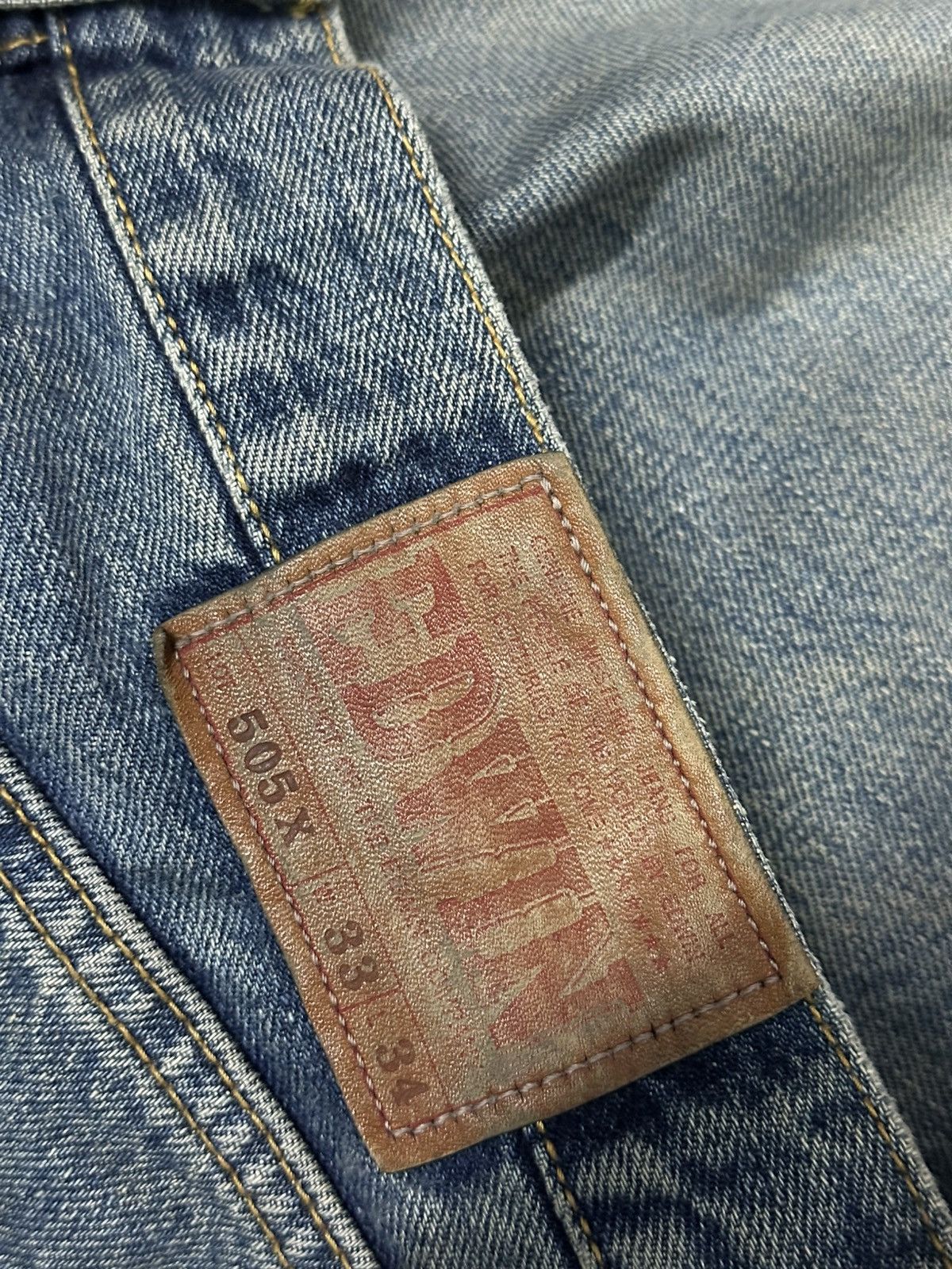 Kapital Vintage Edwin 505X Light Washed Selvedge Denim. Size US 32 / EU 48 - 8 Thumbnail